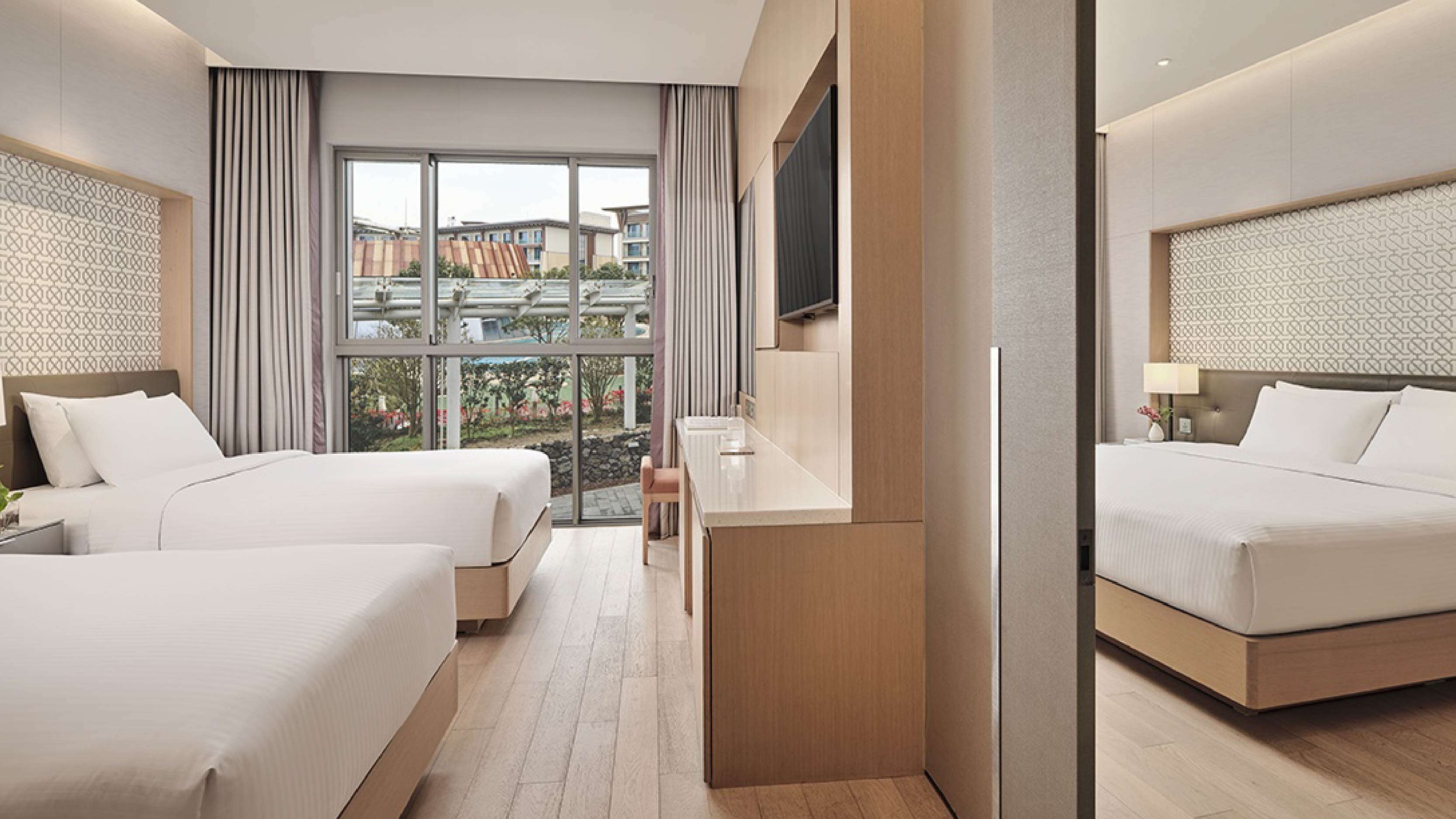 Hotel Whistlelark Jeju 客房空間